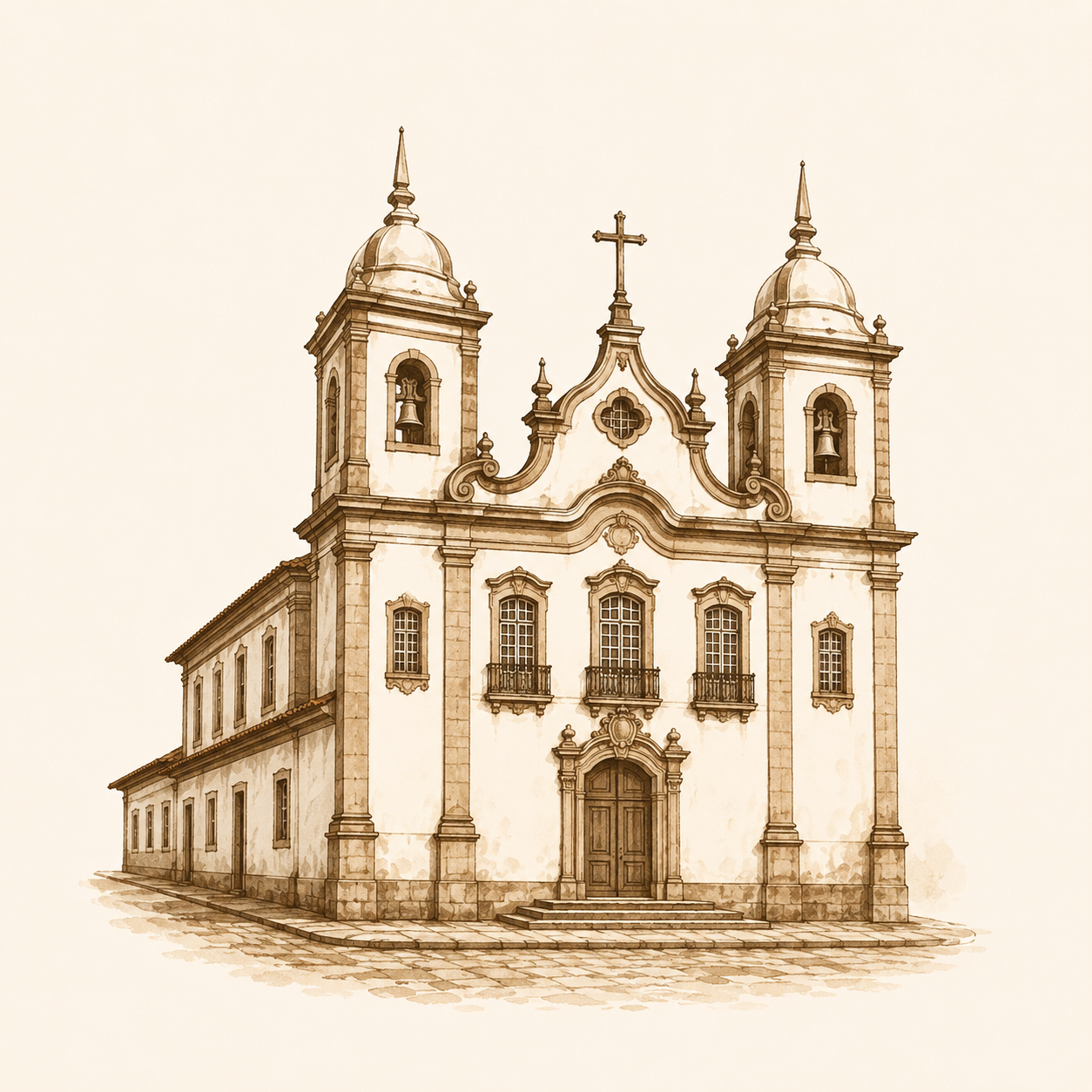 Ilustração de São Pedro